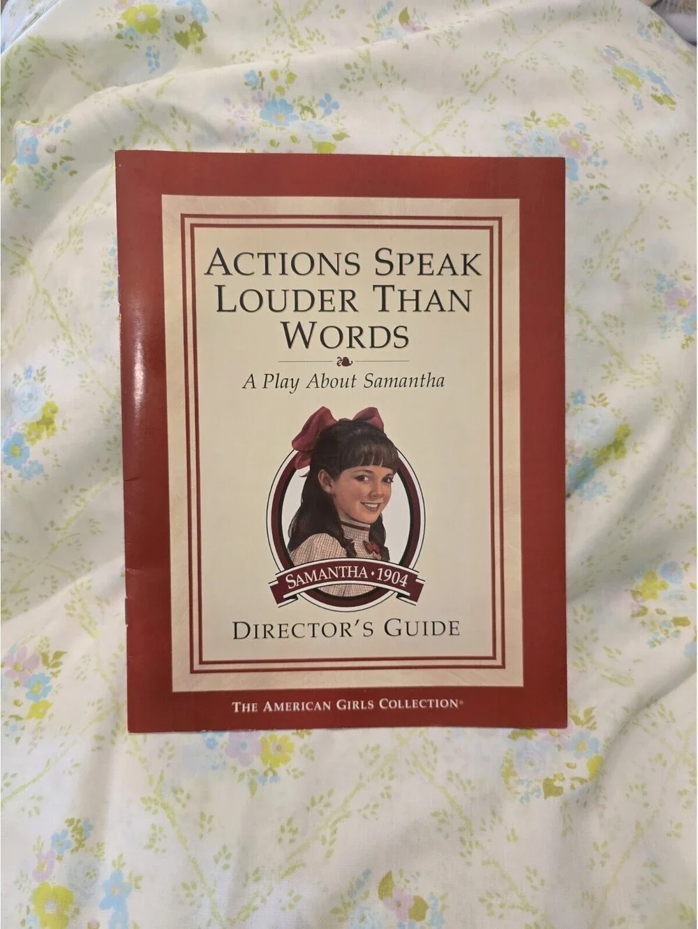 American Girl Samantha's Theater Kit Activity Books Valerie Tripp